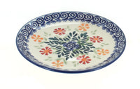Polish Pottery Garden Bouquet Saucer