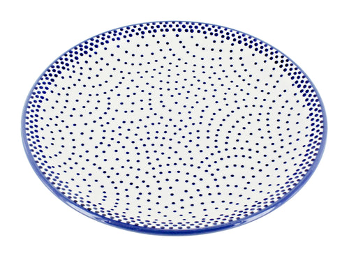Polish Pottery Small Dots Dessert Plate
