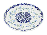 Polish Pottery Tulip Dessert Plate