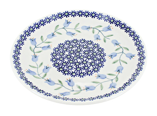 Polish Pottery Tulip Dessert Plate