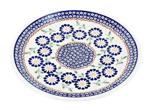 Polish Pottery Peach Blossom Dessert Plate