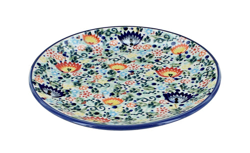 Polish Pottery Desert Oasis Dessert Plate