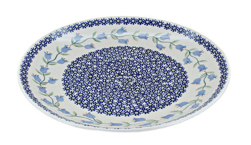 Polish Pottery Tulip Dinner Plate