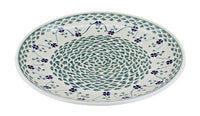 Polish Pottery Sage Floral Dinner Plate