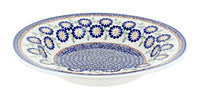 Polish Pottery Peach Blossom Soup Plate