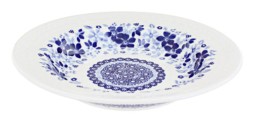 Polish Pottery Elizabeth Soup Plate