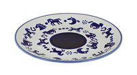 Polish Pottery Derby Lunch Plate