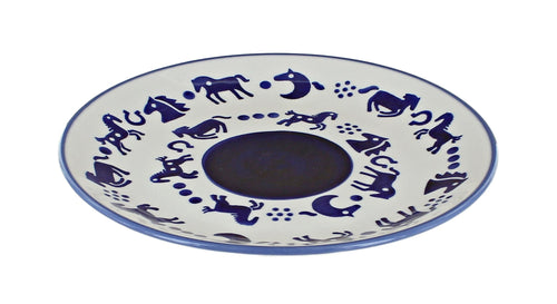 Polish Pottery Derby Lunch Plate