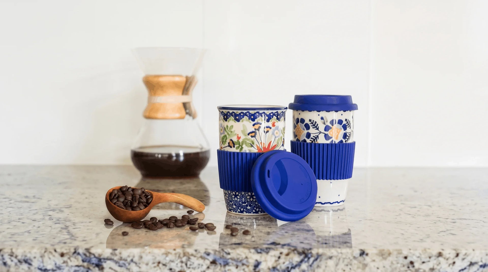 Polish Pottery Travel mug