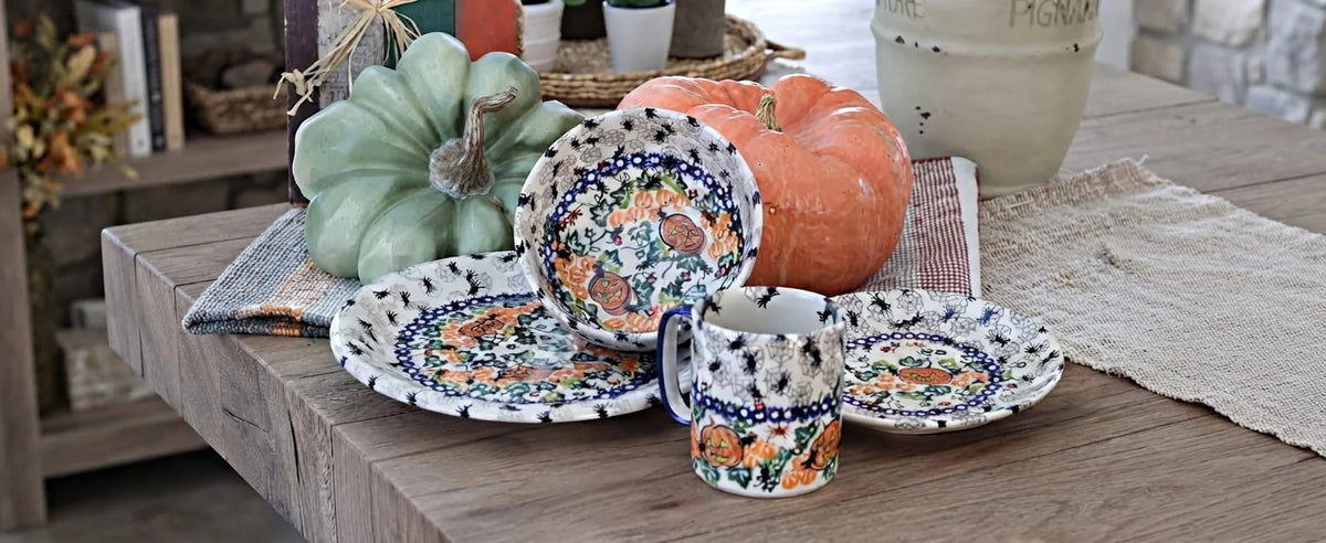 Polish pottery Halloween