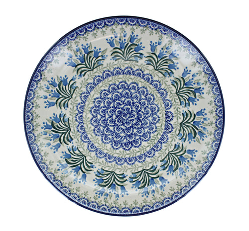 Tulip Bouquet Dinner Plate Polish Pottery