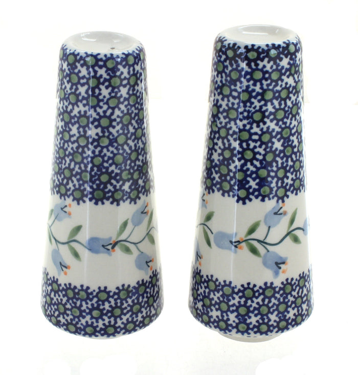 Polish Pottery Tulip Salt & Pepper Shakers
