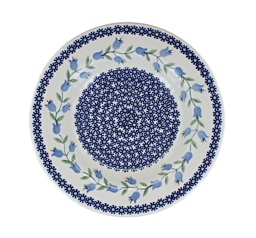 Tulip Soup Plate Polish Pottery