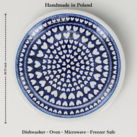 Valentina Dinner Plate Polish Pottery