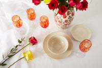 White Lace 4 PC Place Setting - Service for 1 Polish Pottery