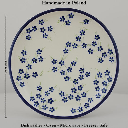 Willow Dinner Plate Polish Pottery