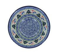 Winter Bells Cereal/Soup Bowl Polish Pottery