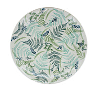 Woodland Fern Dinner Plate Polish Pottery