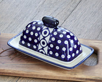 Xena Butter Dish Polish Pottery