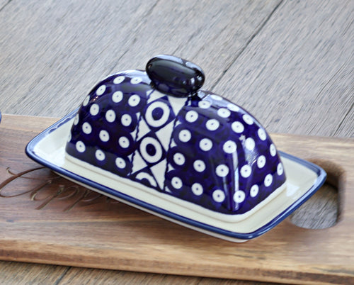 Xena Butter Dish Polish Pottery