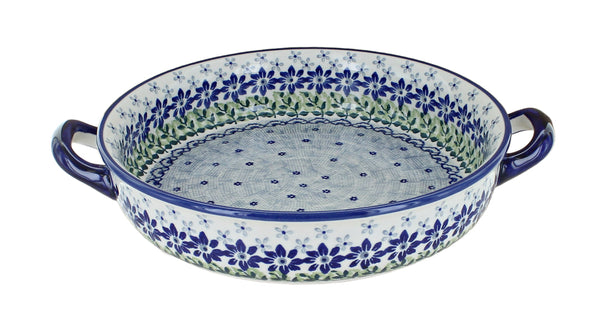 Hallsey Small Round Baker with Handles