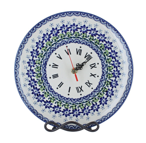 Polish Pottery Hallsey Clock