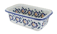 Polish Pottery Sunflower Loaf Baker