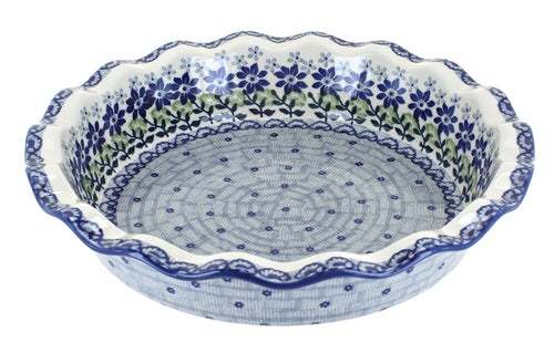 Polish Pottery Hallsey Pie Plate