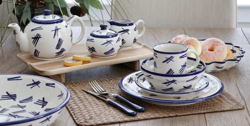 Zoe 4 PC Place Setting - Service for 1 Polish Pottery