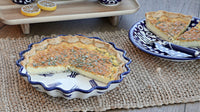 Zoe Quiche Dish Polish Pottery