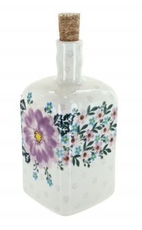 Lilac Garden Square Bottle with Cork