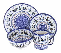 Arctic Holidays 4 Piece Place Setting - Service for 1