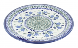 Blue Tulip Dinner Plate