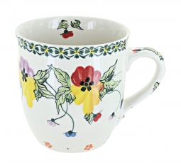 Majestic Pansy Coffee Mug