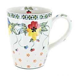 Majestic Pansy Tall Coffee Mug