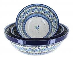 Eliza 3 Piece Serving Bowl Set