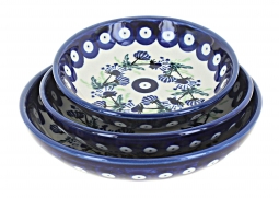 Sweet Annie 3 Piece Shallow Dish Set