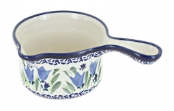 Blue Tulip Sauce Pot