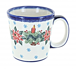 Red Wreath Coffee Mug