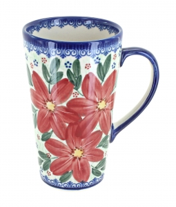 Poinsettia Large Coffee Mug