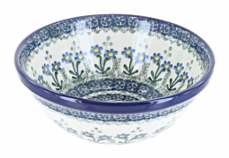 Blue Posy Cereal/Soup Bowl