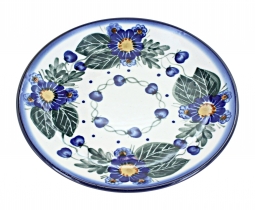 Forget Me Not Dessert Plate