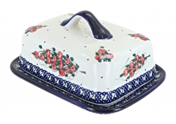 Winterberry Square Butter Dish