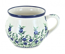 Porcelain Vine Medium Bell Shaped Mug