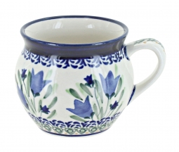 Blue Tulip Medium Bell Shape Mug