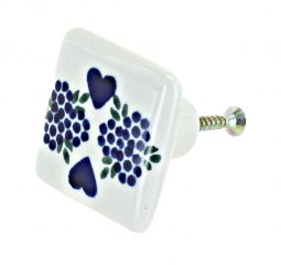 Sweet Heart Square Drawer Pull