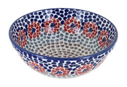 Red Dahlia Cereal/Soup Bowl