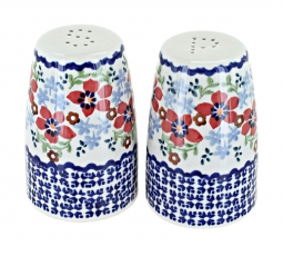 Red Poppy Salt & Pepper Shaker