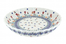 Hearts & Flowers Pie Plate