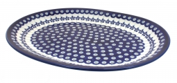 Flowering Peacock Large Serving Platter